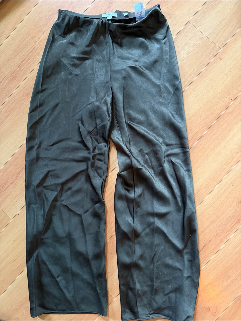 Vince Wide Leg Pants in Black